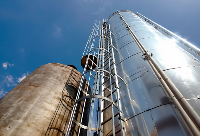Sistema vertical certificado EN 795 para torre 5G — SPLW